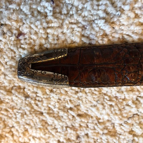 Western snakeskin style Brighton Brown Medium - Picture 6 of 8